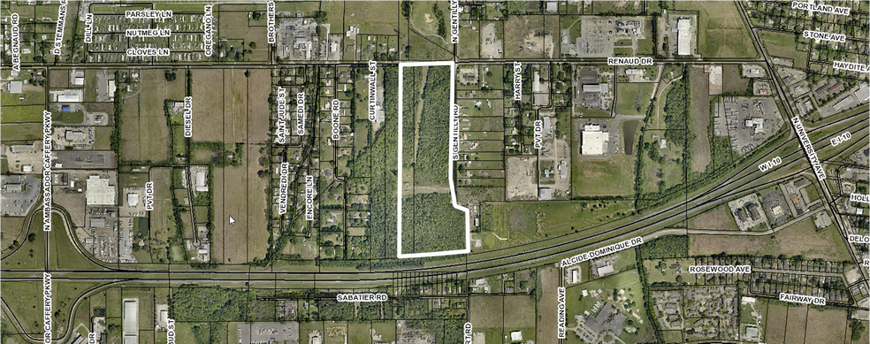 200 Blk S Gentilly, Lafayette, LA for sale - Aerial - Image 1 of 1