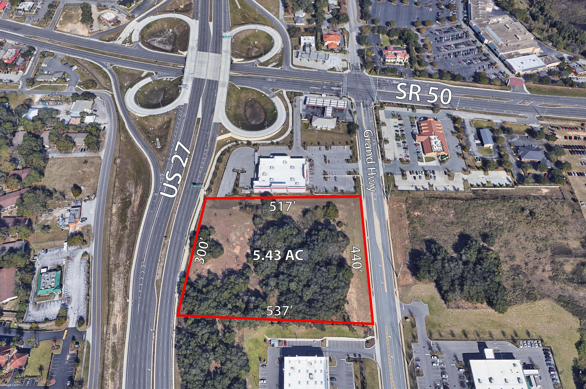 1755 S Grand Hwy, Clermont, FL for sale Aerial- Image 1 of 2