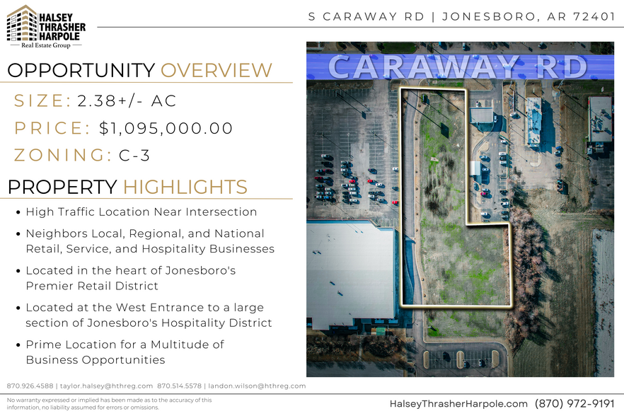 Caraway, Jonesboro, AR for sale - Building Photo - Image 2 of 9