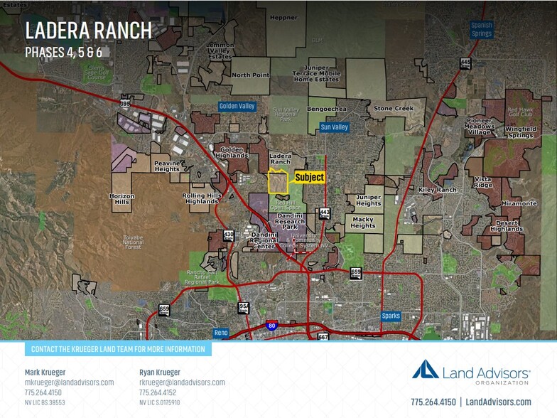 W 7th Ave, Reno, NV for sale - Aerial - Image 1 of 3