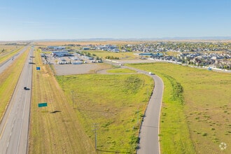 170 24 St NE, High River, AB - AERIAL  map view