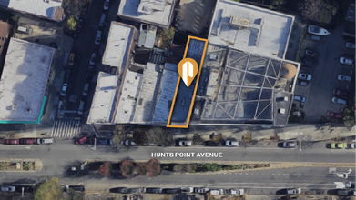 836 Hunts Point Ave, Bronx, NY - aerial  map view