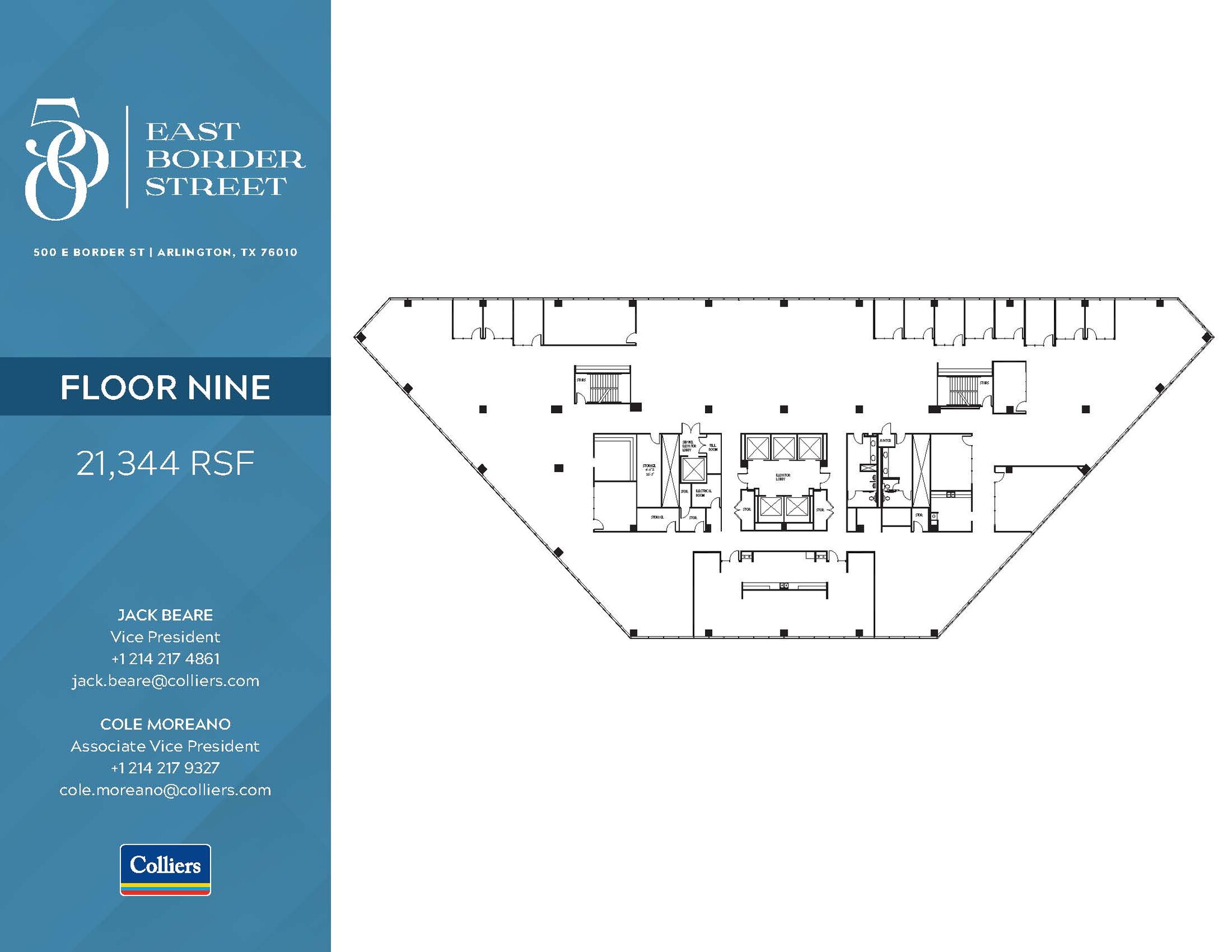 500 E Border St, Arlington, TX for lease Floor Plan- Image 1 of 1