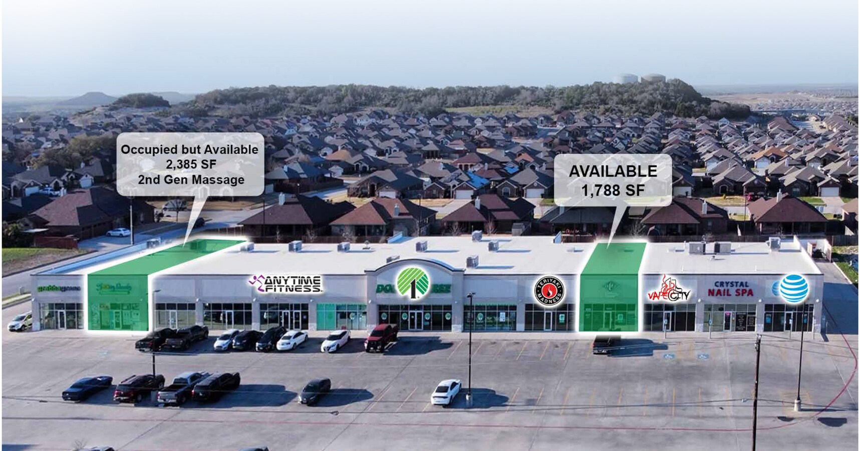 2802 W Stan Schlueter Loop, Killeen, TX 76549 Dollar Tree Plaza