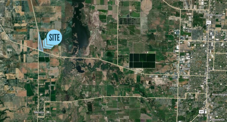 6000 W Highway 30, Petersboro, UT for lease - Aerial - Image 3 of 4