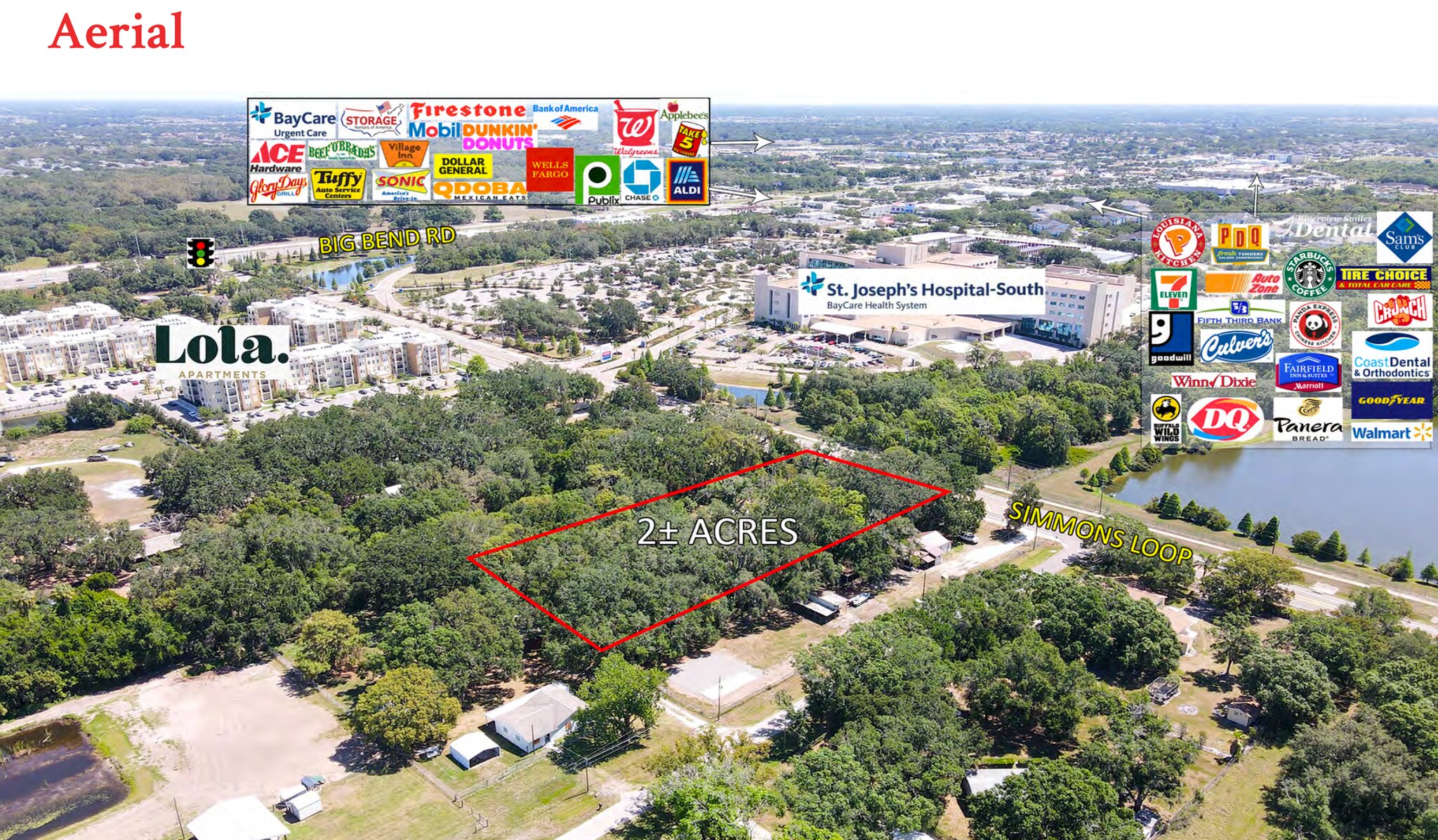 6810 Simmons Loop, Riverview, FL 33578 2 ac Medical /Office Simmons