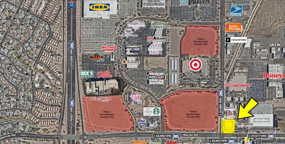 NEC Priest Dr & Warner Rd, Tempe, AZ for lease - Building Photo - Image 1 of 2