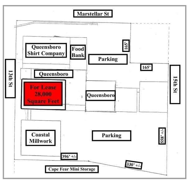 1215 S 13th St, Wilmington, NC for lease - Aerial - Image 2 of 7