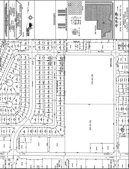 8518-8524 N 7th St, Phoenix, AZ for lease - Plat Map - Image 3 of 3