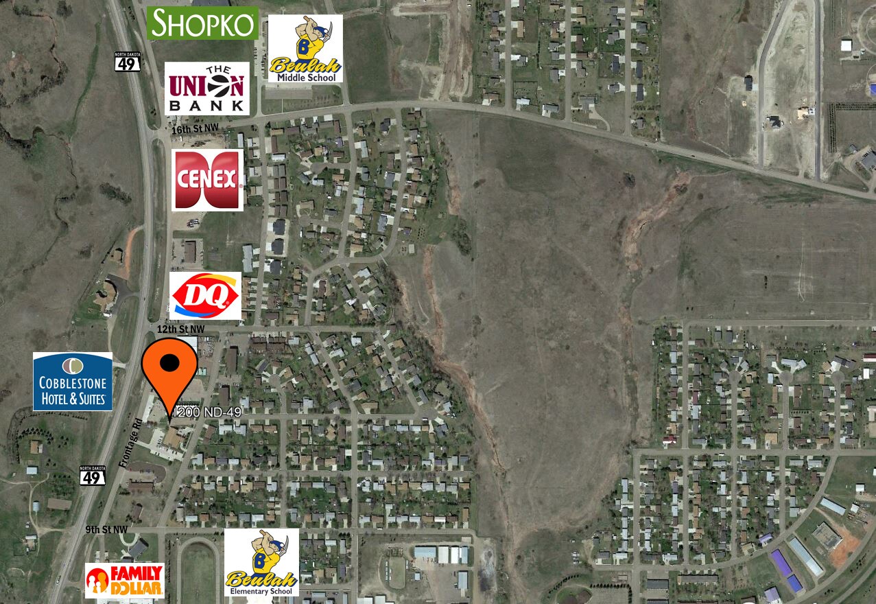 1200 ND49 Hwy, Beulah, ND 58523 Dakota Farms Inn