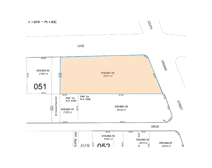 1901 S Virginia St, Reno, NV for sale - Plat Map - Image 2 of 16