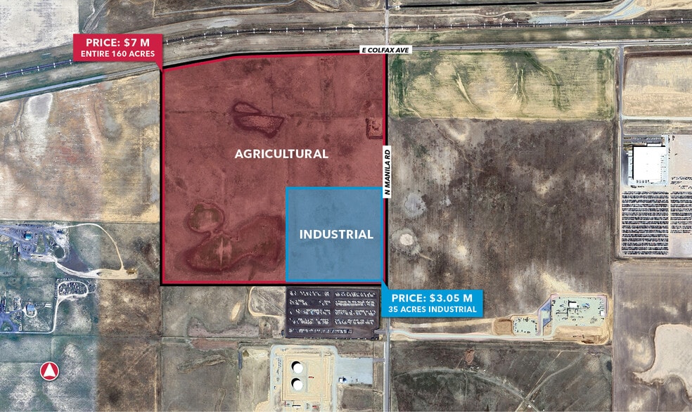 2575 N Manila Rd, Bennett, CO for sale - Aerial - Image 2 of 3