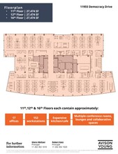 11955 Democracy Dr, Reston, VA for lease Floor Plan- Image 1 of 1