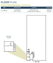 12245 Kirkham Rd, Poway, CA for lease Floor Plan- Image 1 of 1