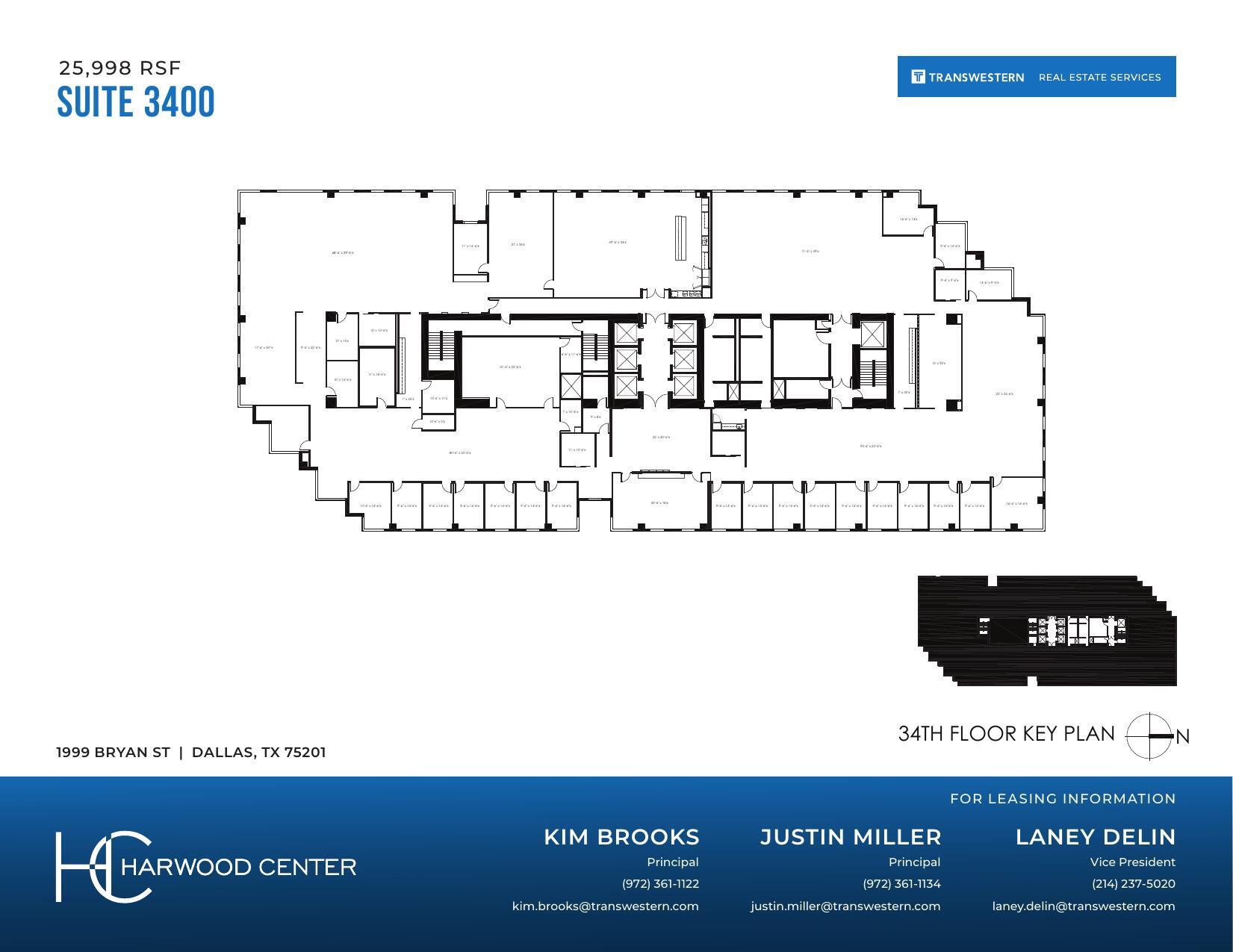 1999 Bryan St, Dallas, TX for lease Floor Plan- Image 1 of 1