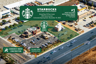 Starbucks | Riverside, CA - NNN Property