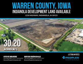 More details for G36 Highway, Indianola, IA - Land for Sale