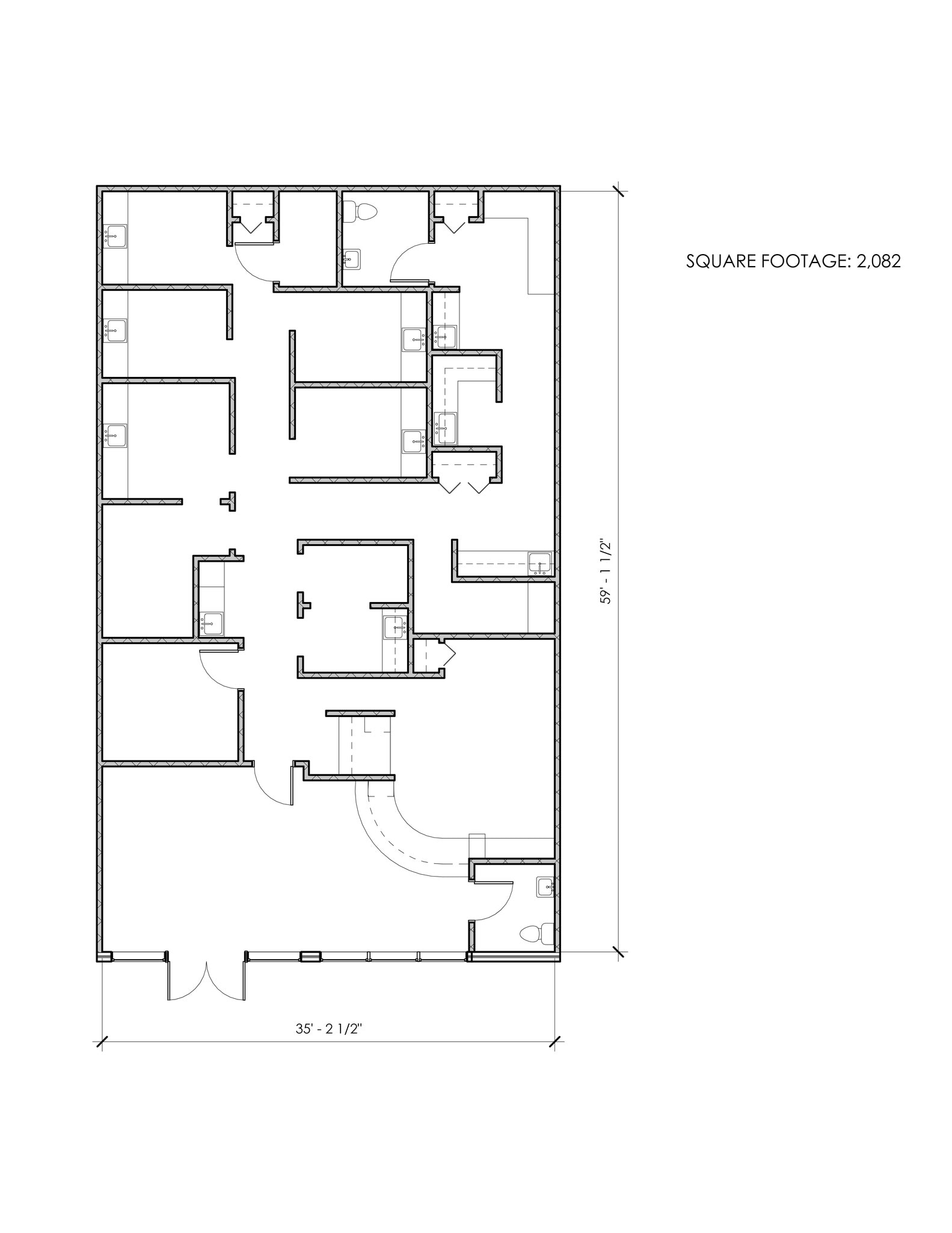 499 Gloster Creek Village, Tupelo, MS for lease Site Plan- Image 1 of 14
