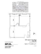 10 W Square Lake Rd, Bloomfield Hills, MI for lease Floor Plan- Image 1 of 1