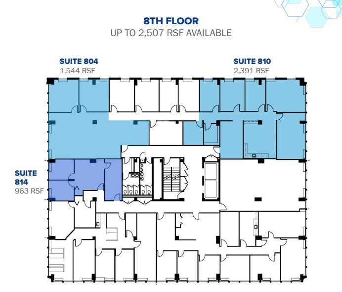 8701 Georgia Ave, Silver Spring, MD for lease Floor Plan- Image 1 of 1