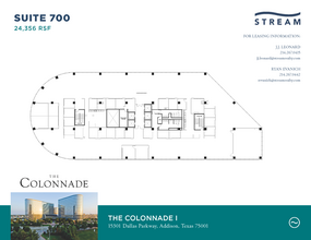 15301 N Dallas Pky, Addison, TX for lease Floor Plan- Image 1 of 1