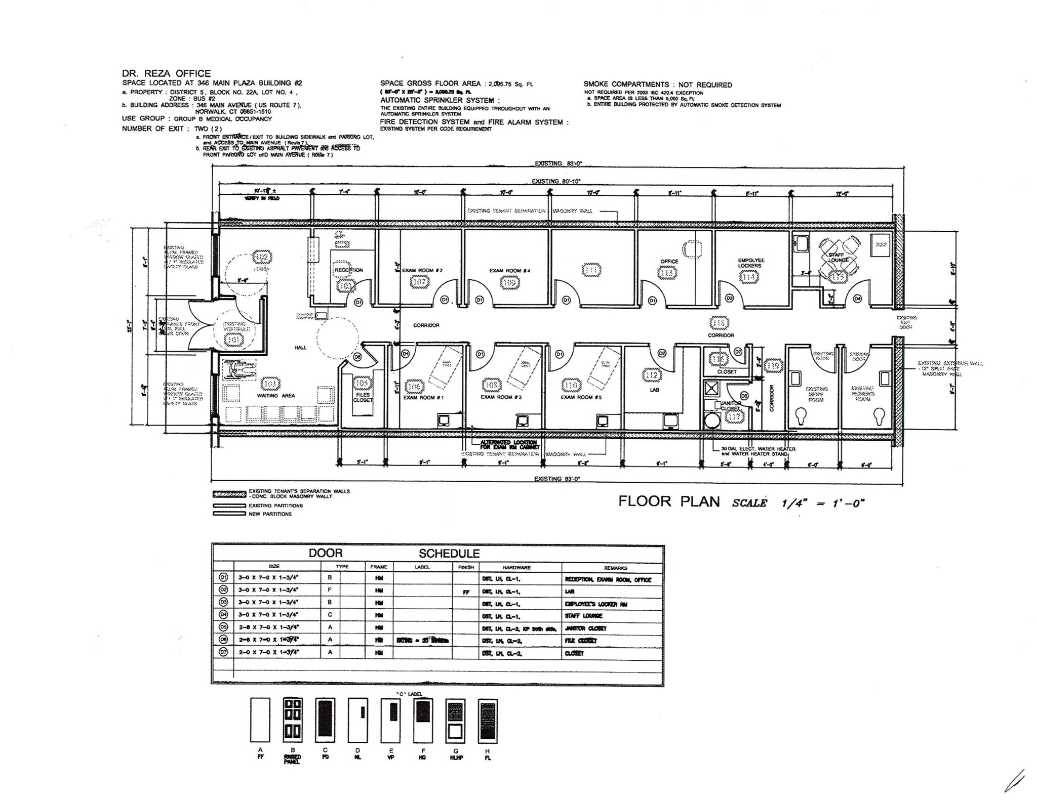 346 Main Ave, Norwalk, CT for lease Site Plan- Image 1 of 16