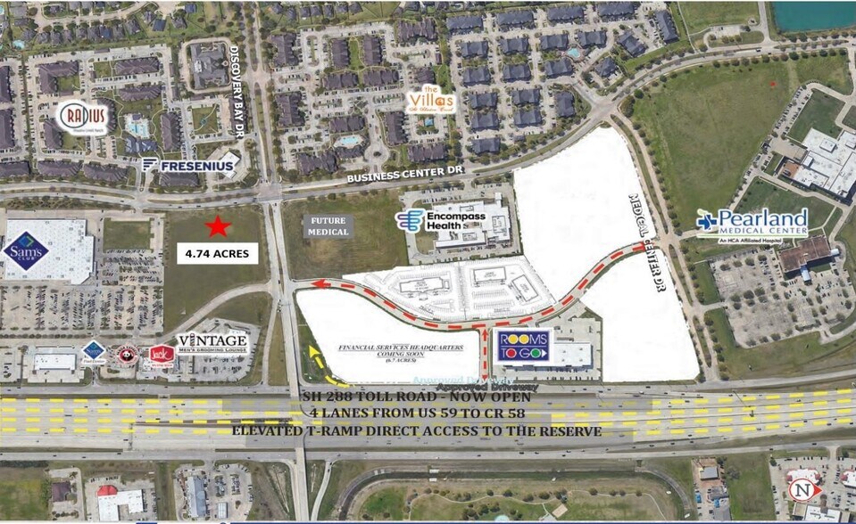 10950 Discovery Bay Dr, Pearland, TX for sale - Aerial - Image 1 of 1