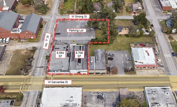 2520 W Cervantes St, Pensacola, FL - aerial  map view