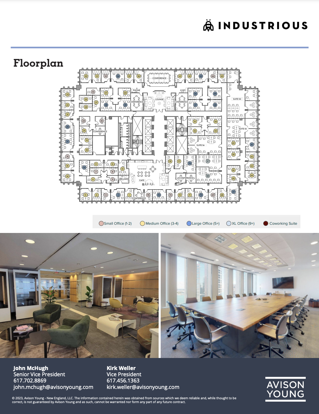 225 Franklin, Boston, MA for lease Floor Plan- Image 1 of 2