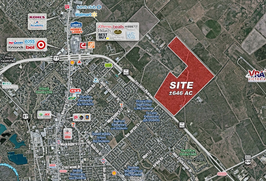 NE Zac Lentz Parkway, Victoria, TX for sale - Primary Photo - Image 1 of 5