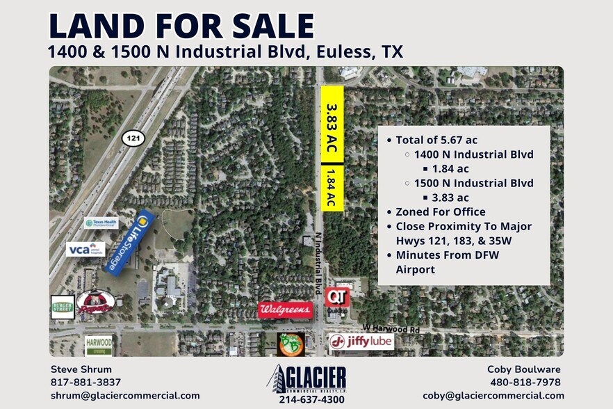 1500 Industrial Blvd N, Euless, TX for sale - Primary Photo - Image 1 of 1