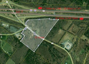 218 Twin Rocks Rd, Hamlin, PA - aerial  map view - Image1