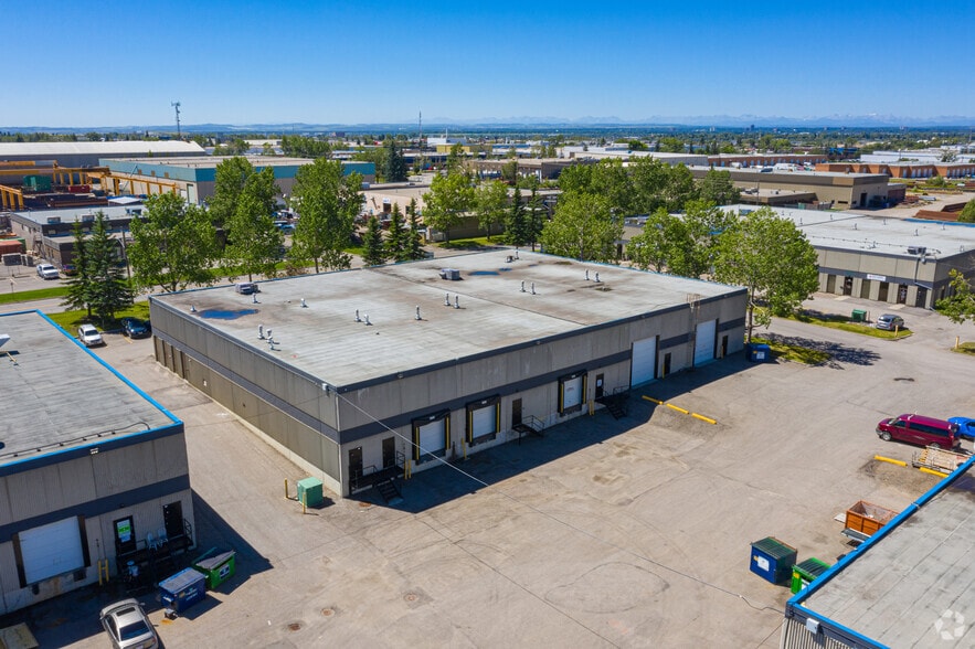 4216 54th Ave SE, Calgary, AB for lease - Aerial - Image 3 of 4