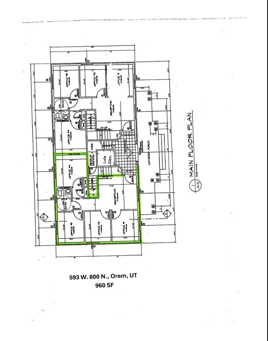 589-597 W 800 N, Orem, UT for lease Floor Plan- Image 1 of 1