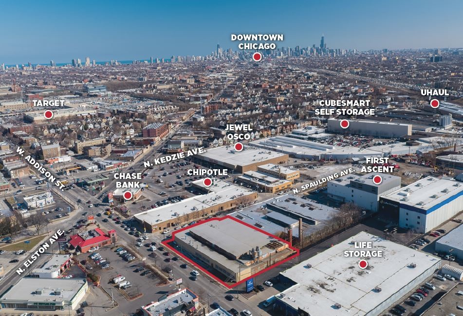 3301 W Addison St, Chicago, IL for sale Aerial- Image 1 of 1