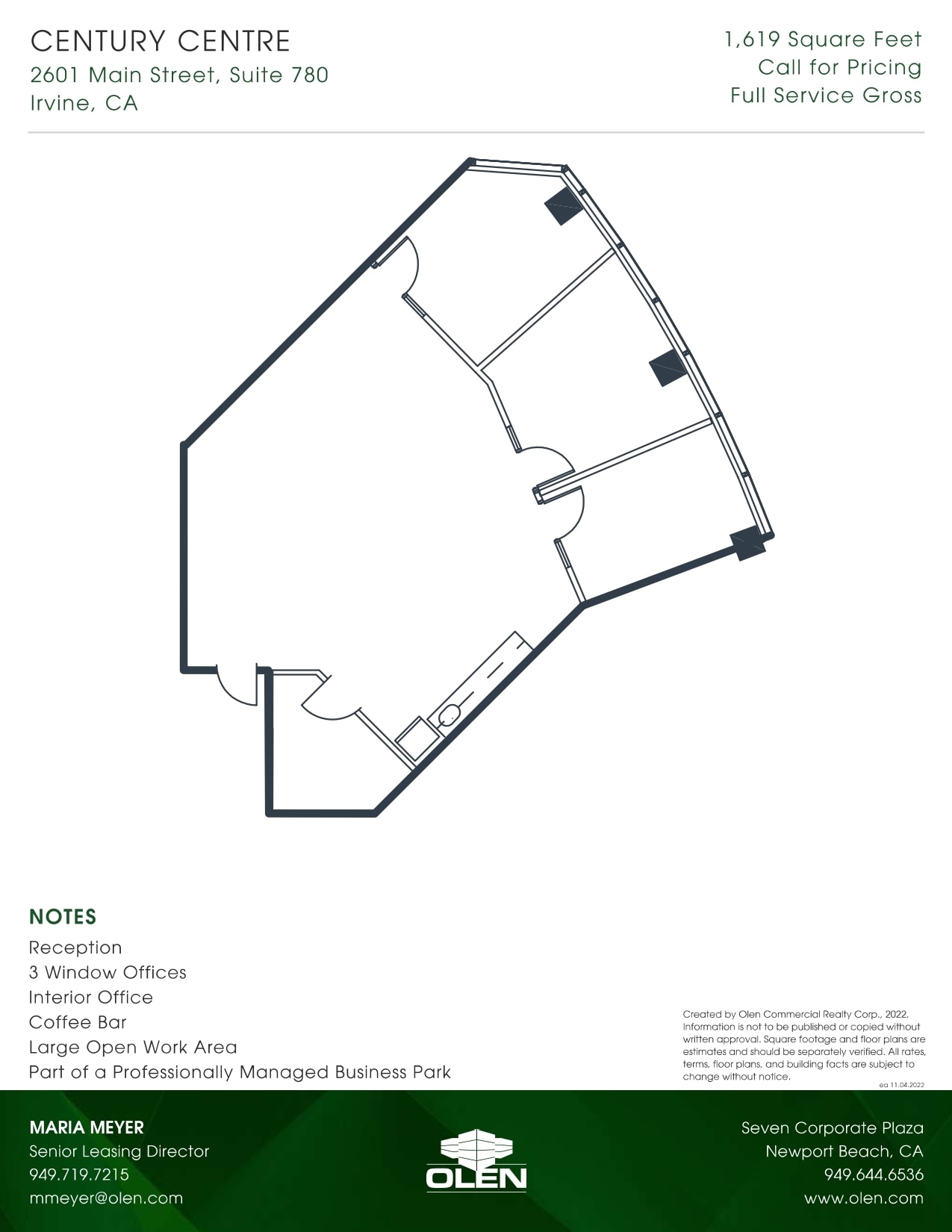 2601-2603 Main St, Irvine, CA for lease Floor Plan- Image 1 of 1