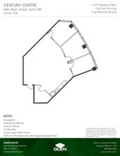 2601-2603 Main St, Irvine, CA for lease Floor Plan- Image 1 of 1