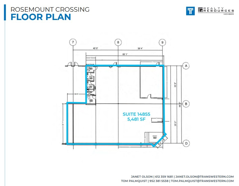 14855-14885 S Robert Trl, Rosemount, MN for lease Floor Plan- Image 1 of 1