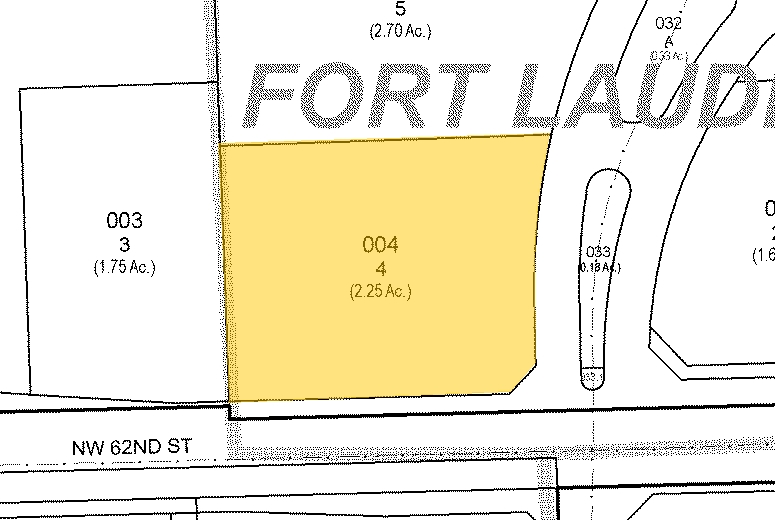 701 W Cypress Creek Rd, Fort Lauderdale, FL for lease - Plat Map - Image 2 of 6