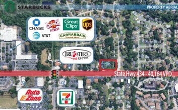 803 N State Road 434, Altamonte Springs, FL - AERIAL  map view