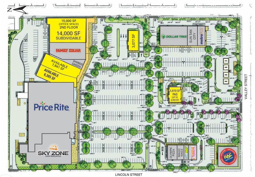 365 Lincoln St, Manchester, NH for lease - Site Plan - Image 2 of 4