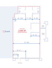 1231 S Sanderson Ave, Hemet, CA for lease Floor Plan- Image 2 of 2