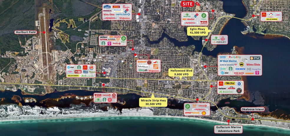 109 Racetrack Rd, Fort Walton Beach, FL for lease - City Photo - Image 3 of 4