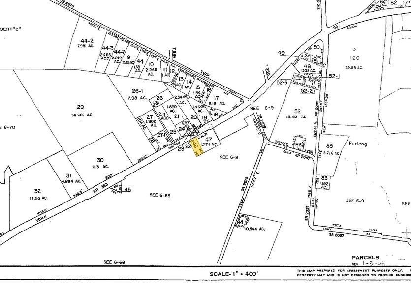 3409 York Rd, Furlong, PA for sale - Plat Map - Image 3 of 3