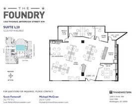 1055 Thomas Jefferson St NW, Washington, DC for lease Interior Photo- Image 1 of 5