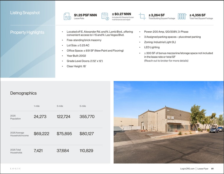 4364 E Alexander Rd, Las Vegas, NV for lease - Building Photo - Image 2 of 28