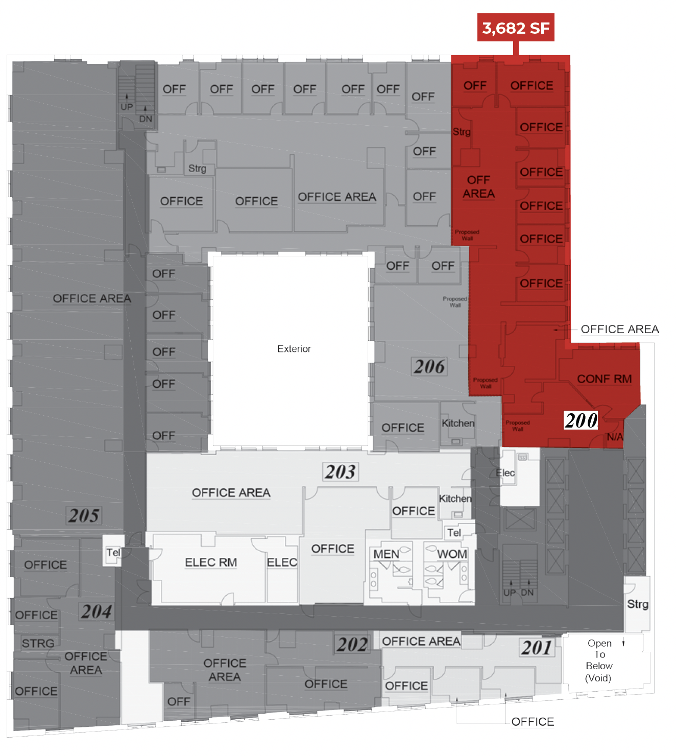 710-714 W Olympic Blvd, Los Angeles, CA for lease Floor Plan- Image 1 of 1