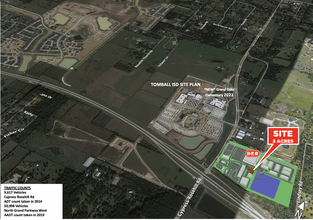 20108 Cypress Rosehill Rd, Tomball, TX - aerial  map view - Image1