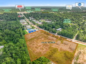 32703 Tamina Rd, Magnolia, TX - aerial  map view