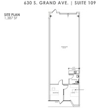 600 S Grand Ave, Santa Ana, CA for lease Floor Plan- Image 1 of 1